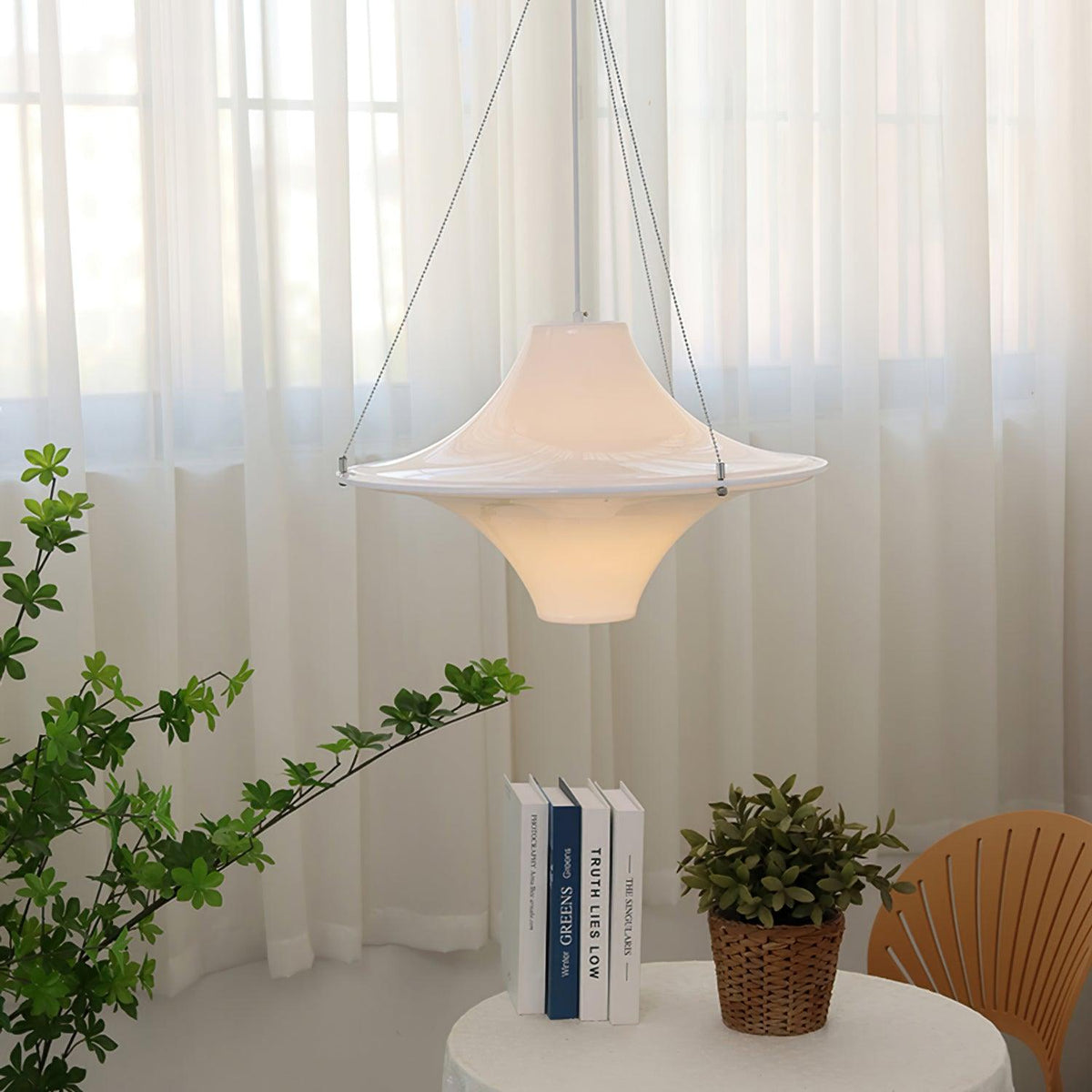 Giorava Acrylic Pendant Light-Moonnatur