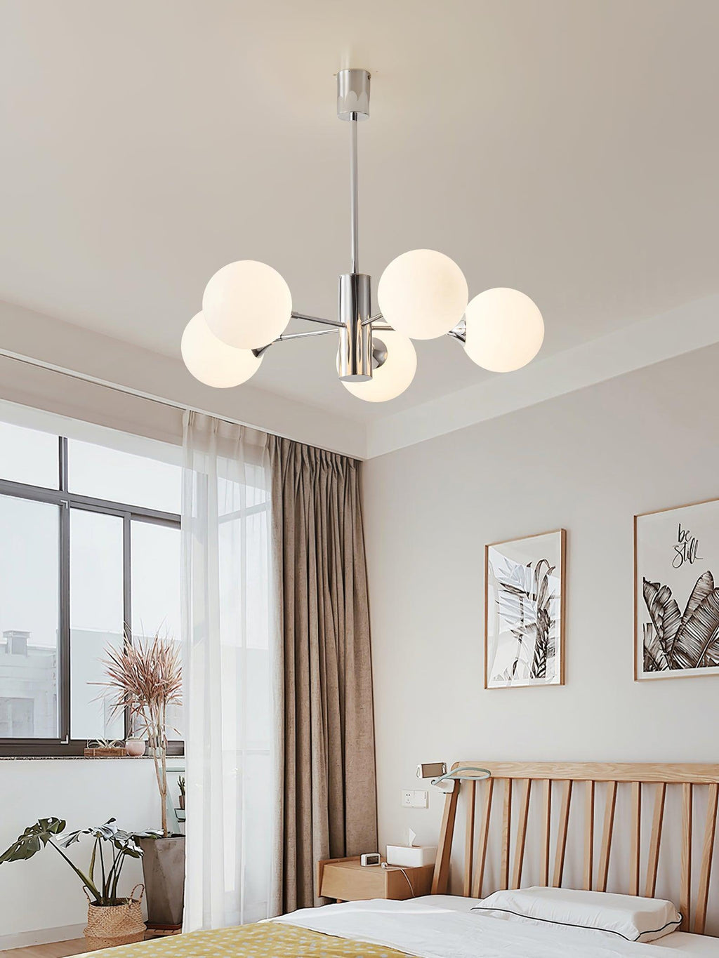 Oakenia Glass Chandelier-Moonnatur