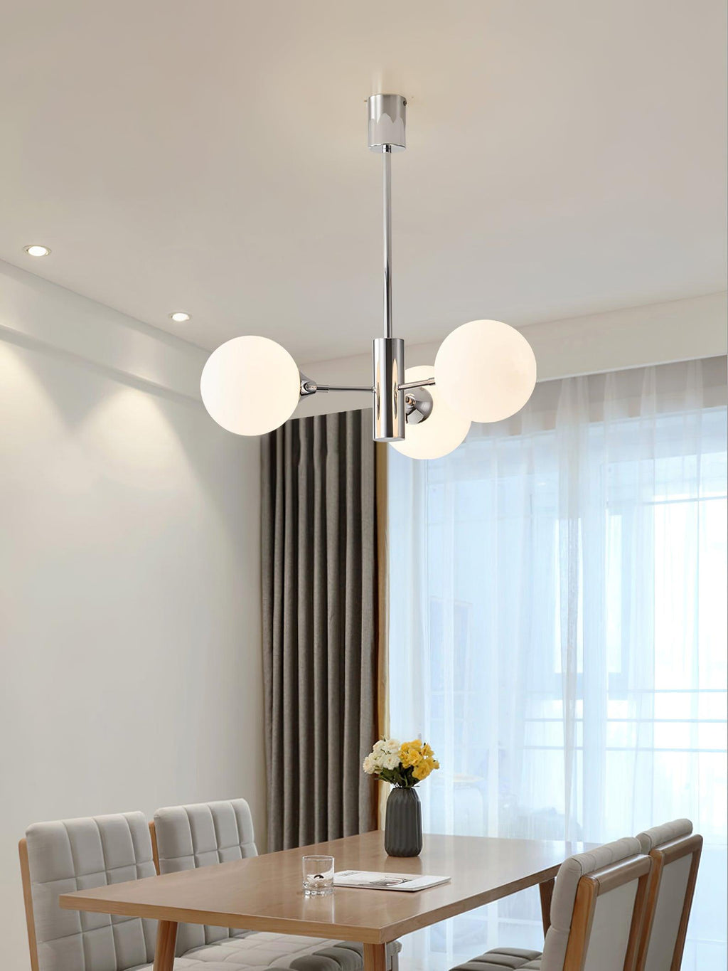 Oakenia Glass Chandelier-Moonnatur