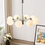 Oakenia Glass Chandelier-Moonnatur