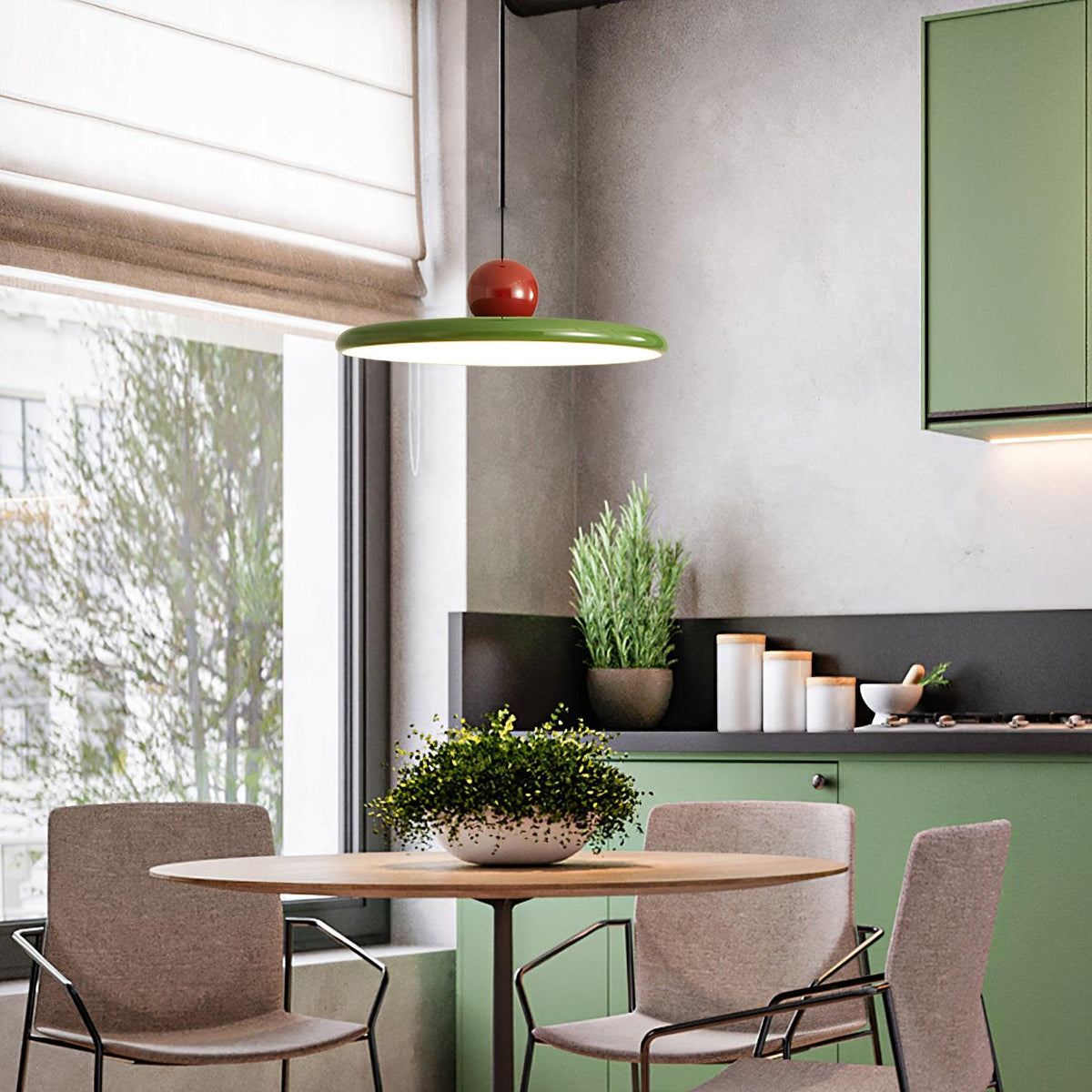 Norlina Metal Pendant Lamp-Moonnatur