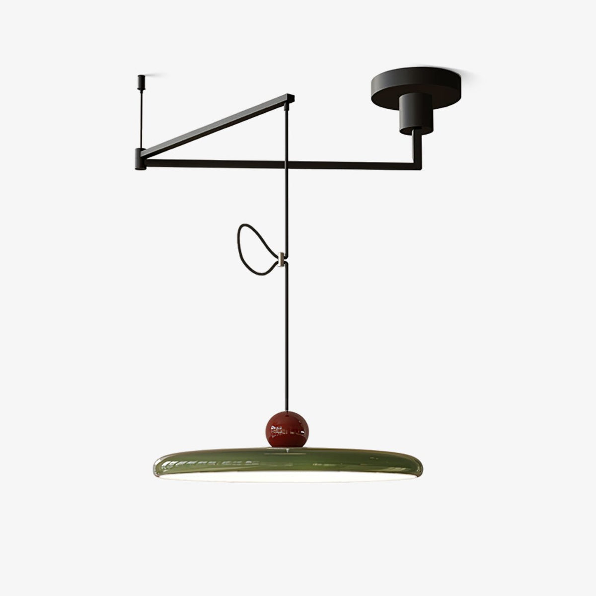 Lyrenora Acrylic Pendant Light-Moonnatur