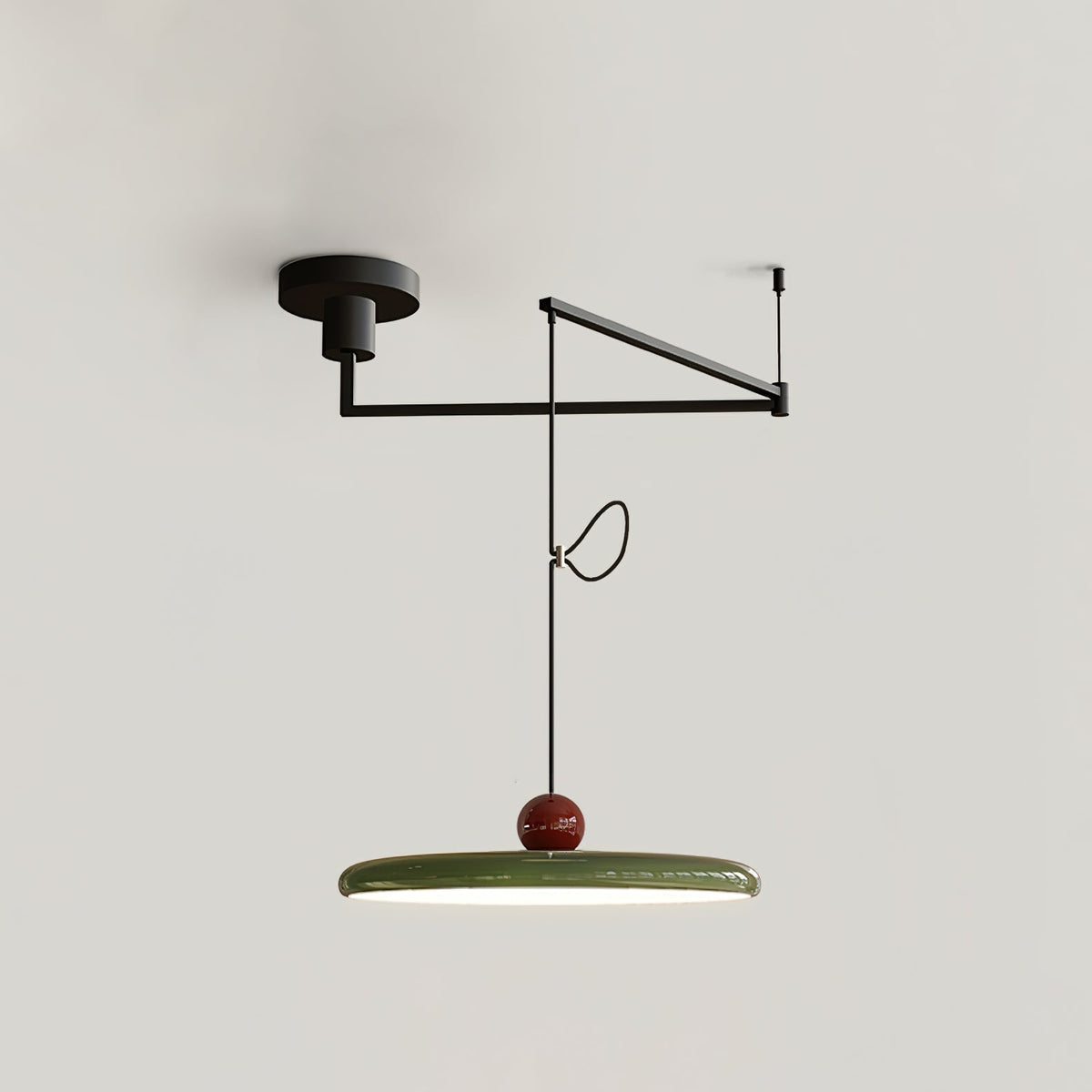 Lyrenora Acrylic Pendant Light-Moonnatur