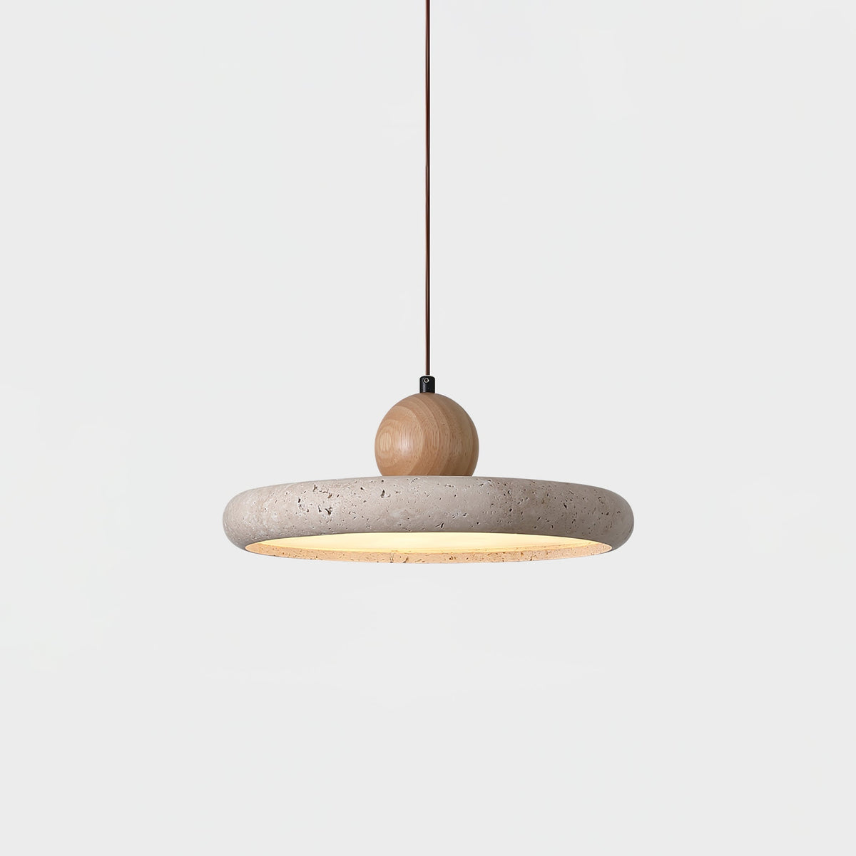 Hathereth Stone Pendant Light-Moonnatur