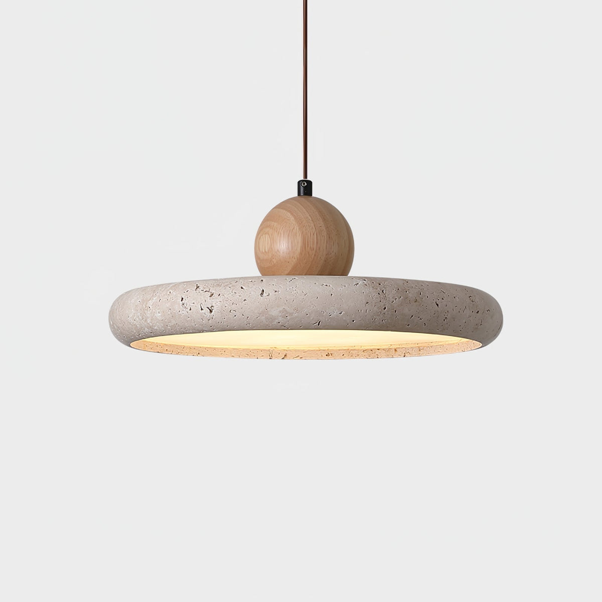 Hathereth Stone Pendant Light-Moonnatur