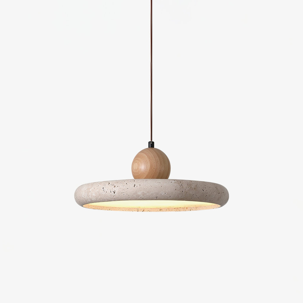 Hathereth Stone Pendant Light-Moonnatur