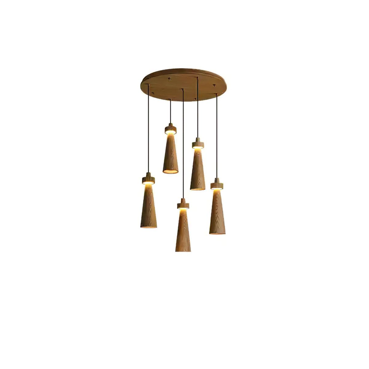 Xerenlyn Wood Pendant Light-Moonnatur