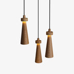 Xerenlyn Wood Pendant Light-Moonnatur