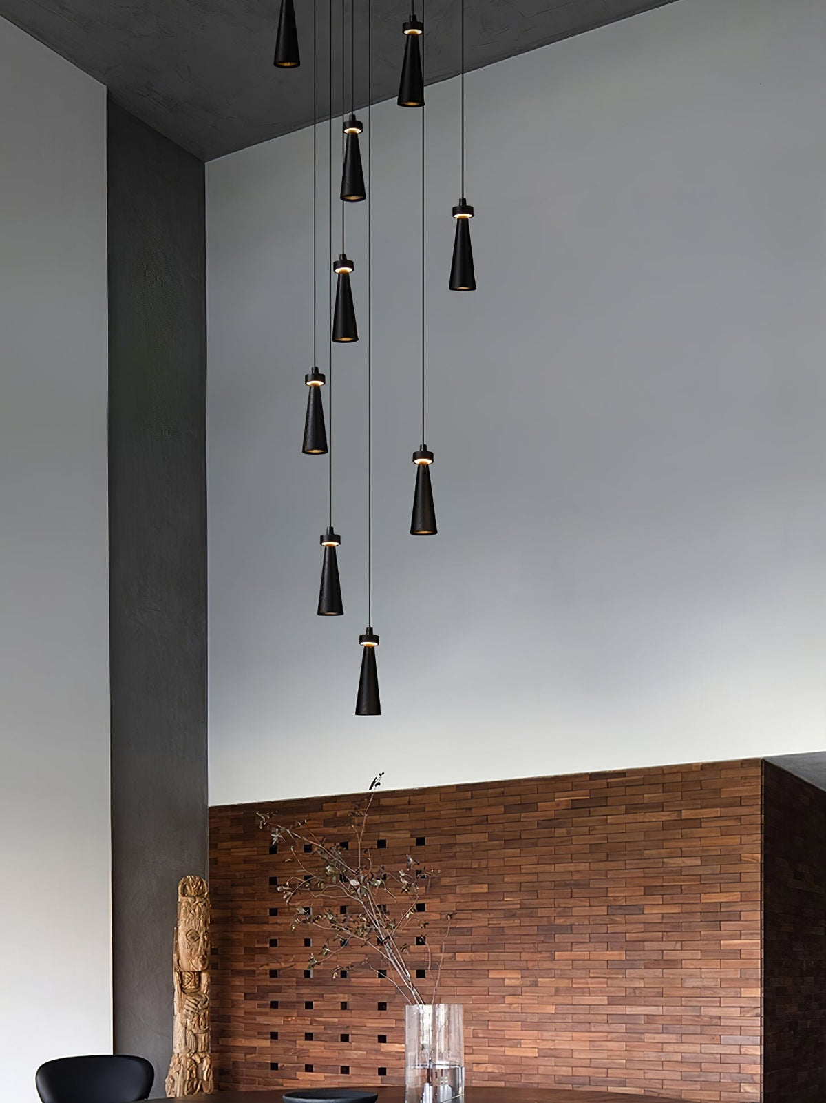 Xerenlyn Wood Pendant Light-Moonnatur