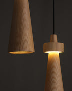 Xerenlyn Wood Pendant Light-Moonnatur