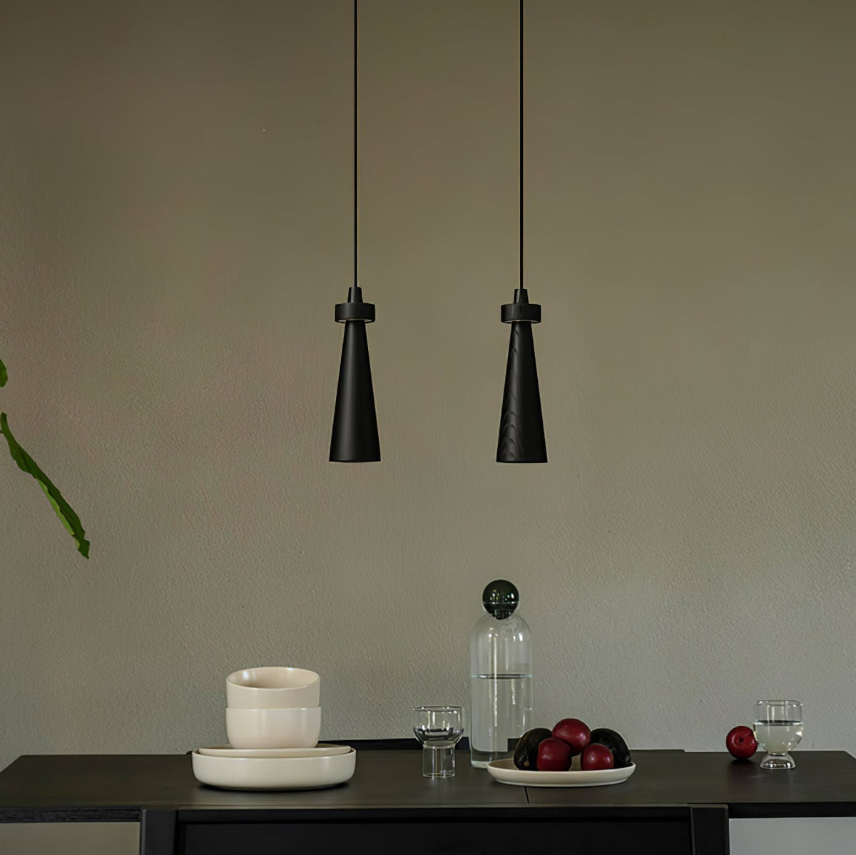 Xerenlyn Wood Pendant Light-Moonnatur