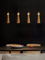 Xerenlyn Wood Pendant Light-Moonnatur