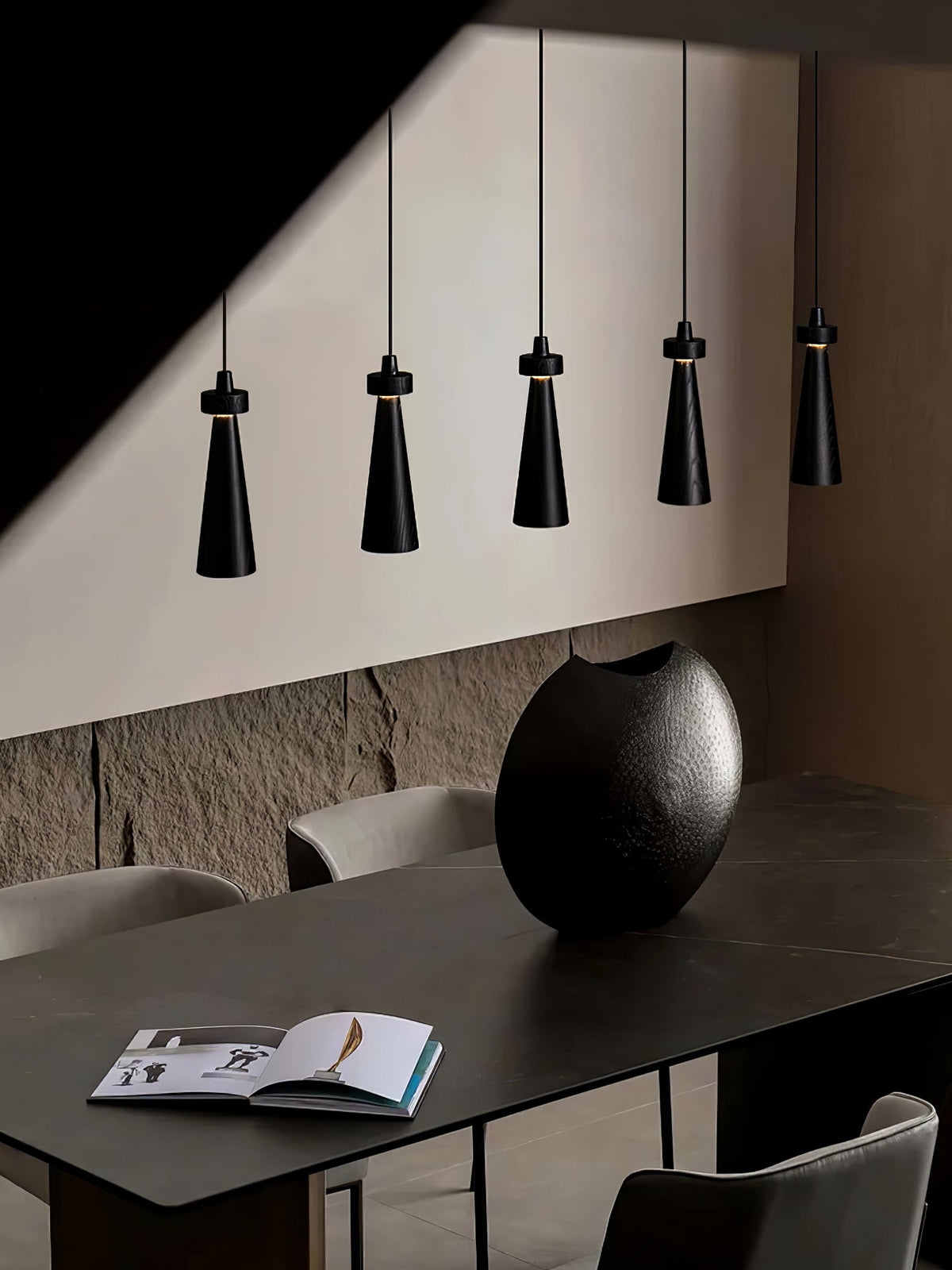 Xerenlyn Wood Pendant Light-Moonnatur