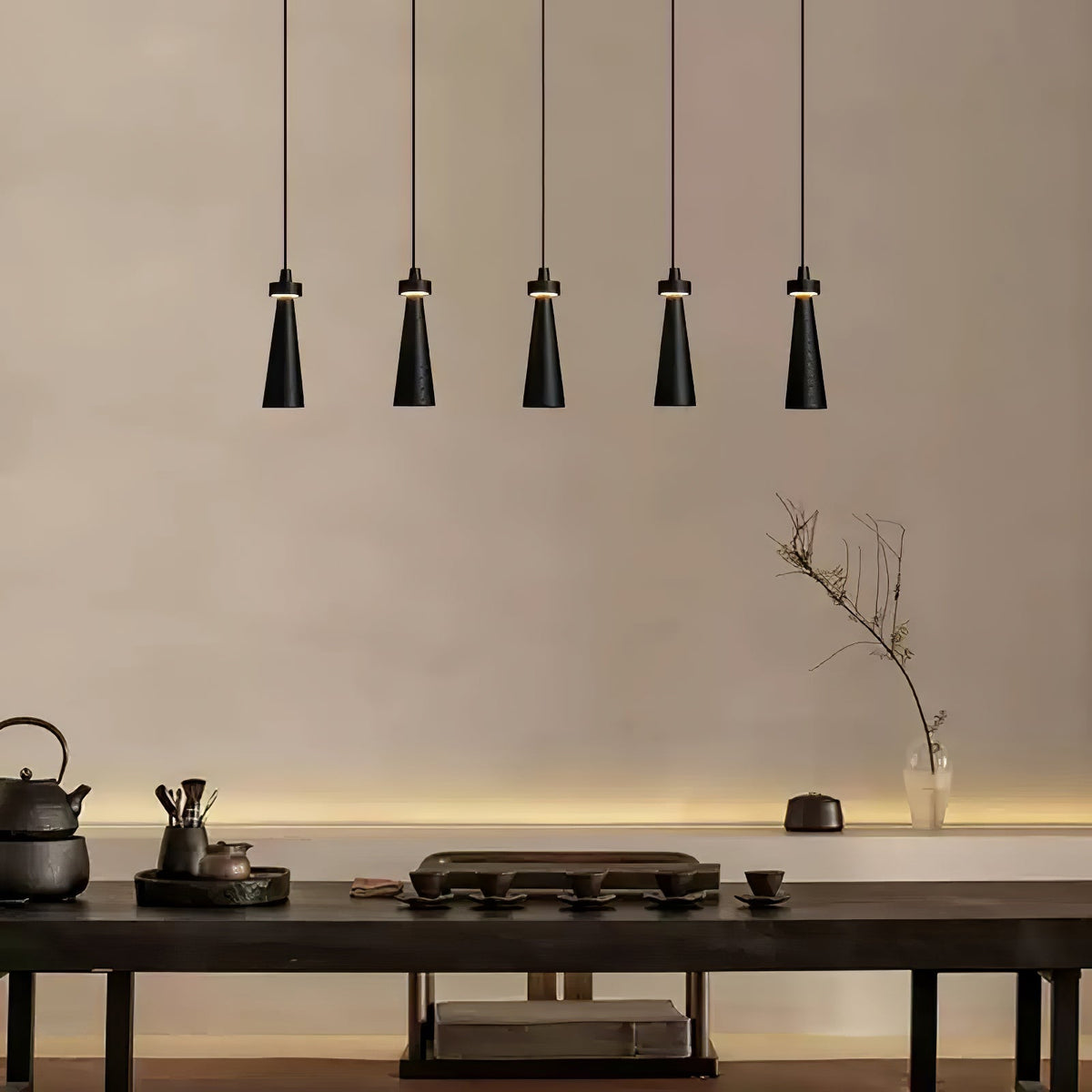 Xerenlyn Wood Pendant Light-Moonnatur