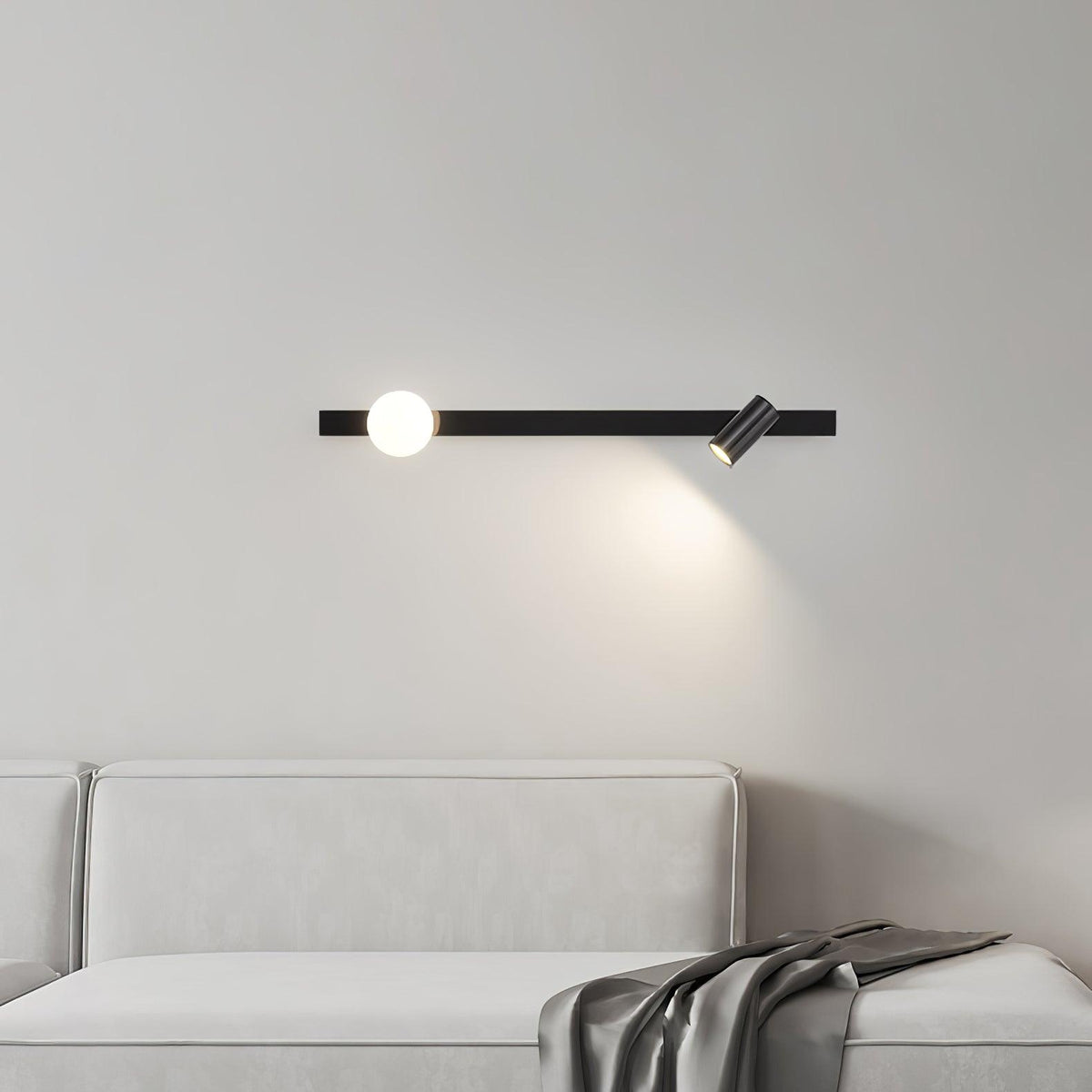 Dalmere Glass Wall Light-Moonnatur