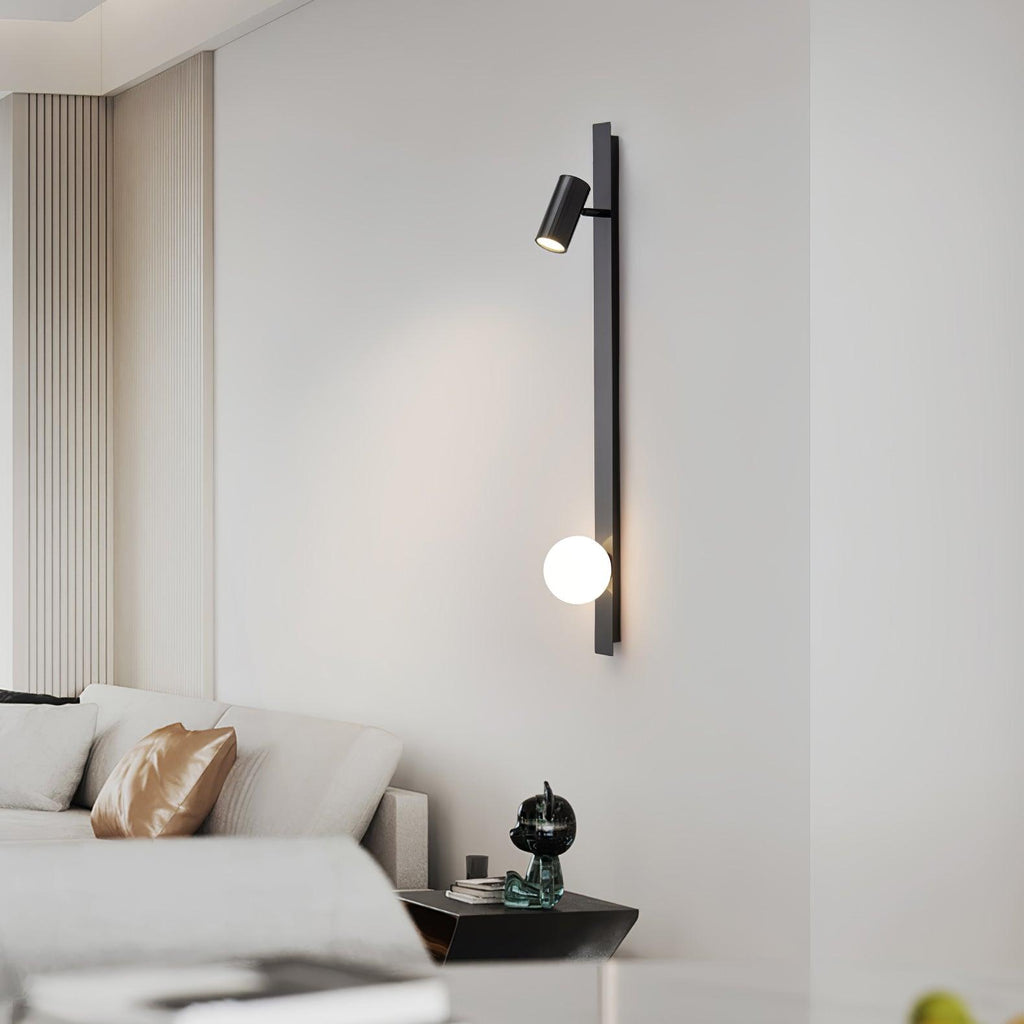 Dalmere Glass Wall Light-Moonnatur