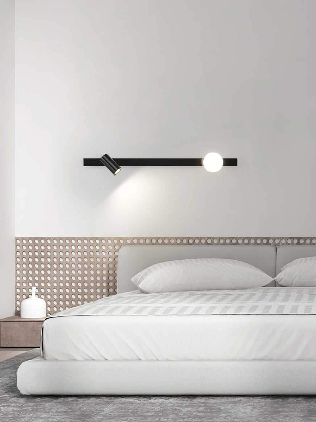 Dalmere Glass Wall Light-Moonnatur