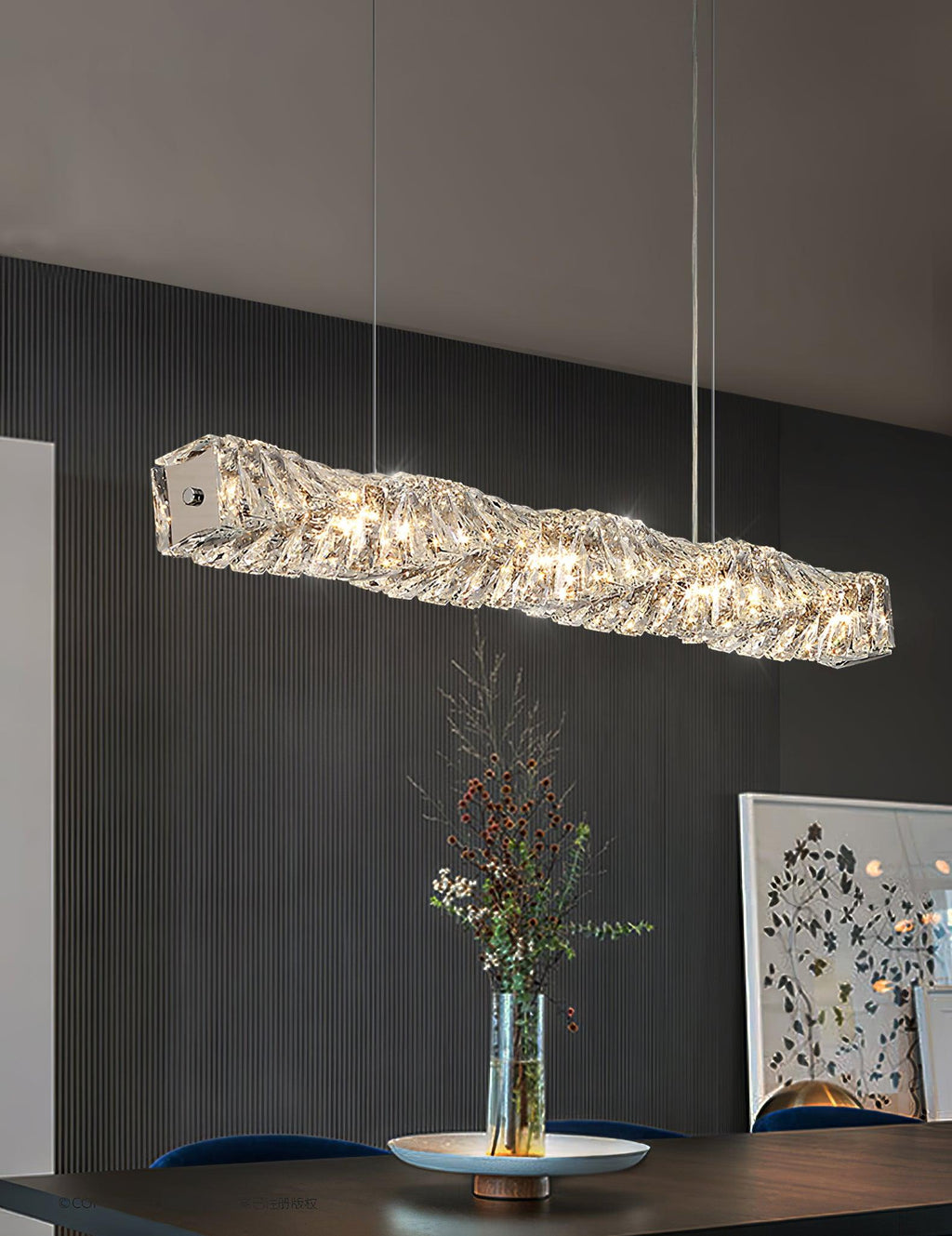 Ralenenna Crystal Pendant Light-Moonnatur