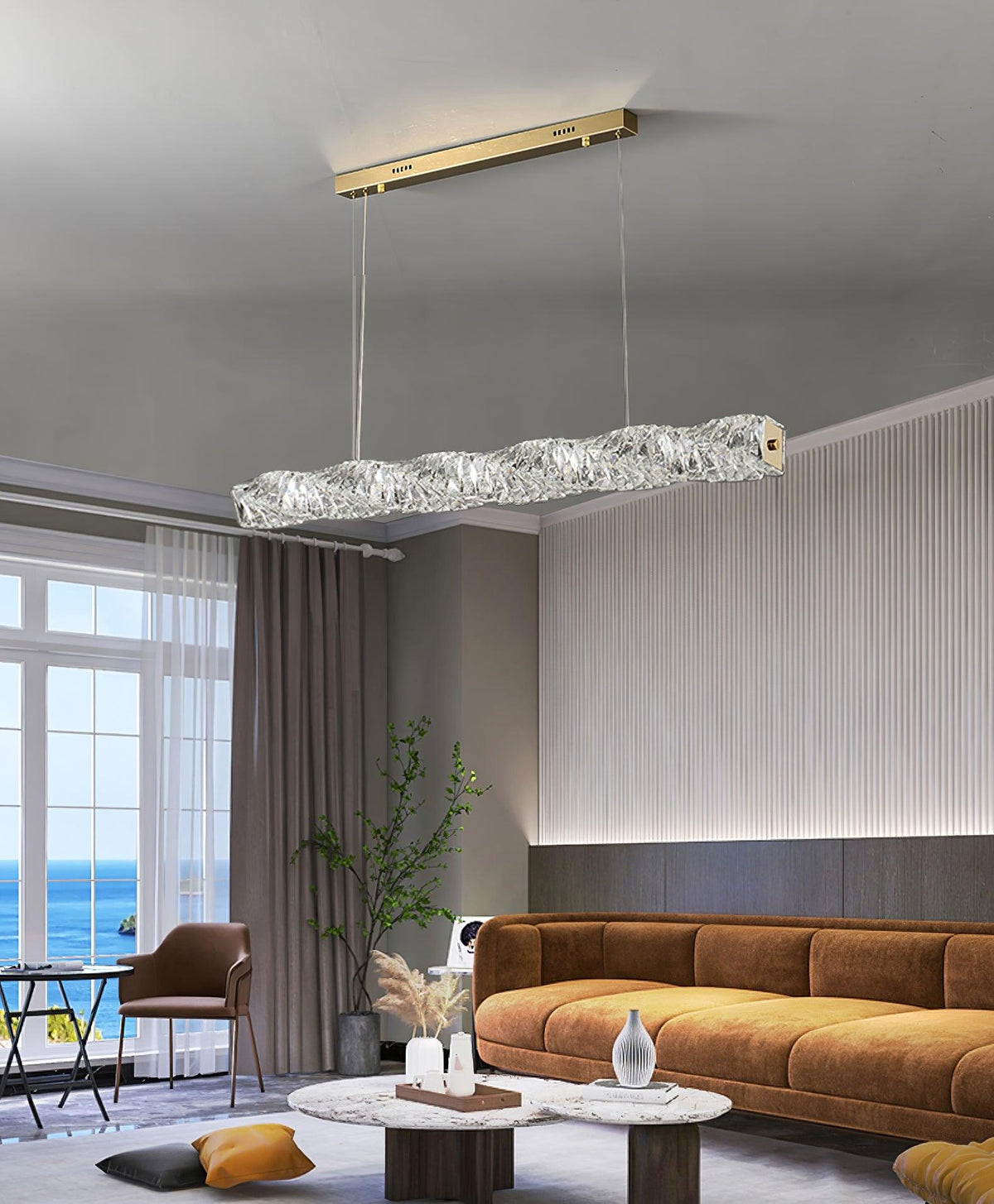 Ralenenna Crystal Pendant Light-Moonnatur