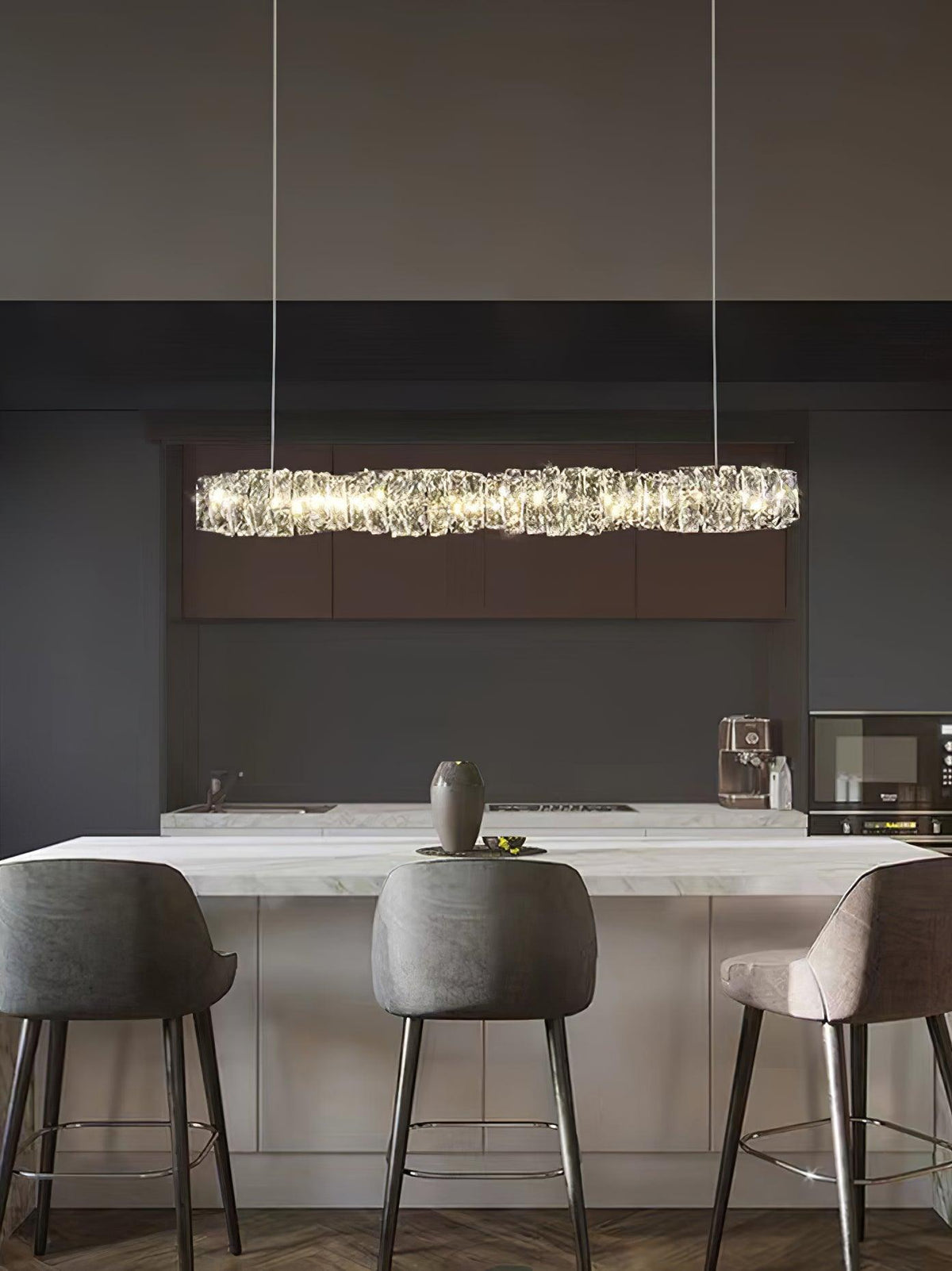 Ralenenna Crystal Pendant Light-Moonnatur