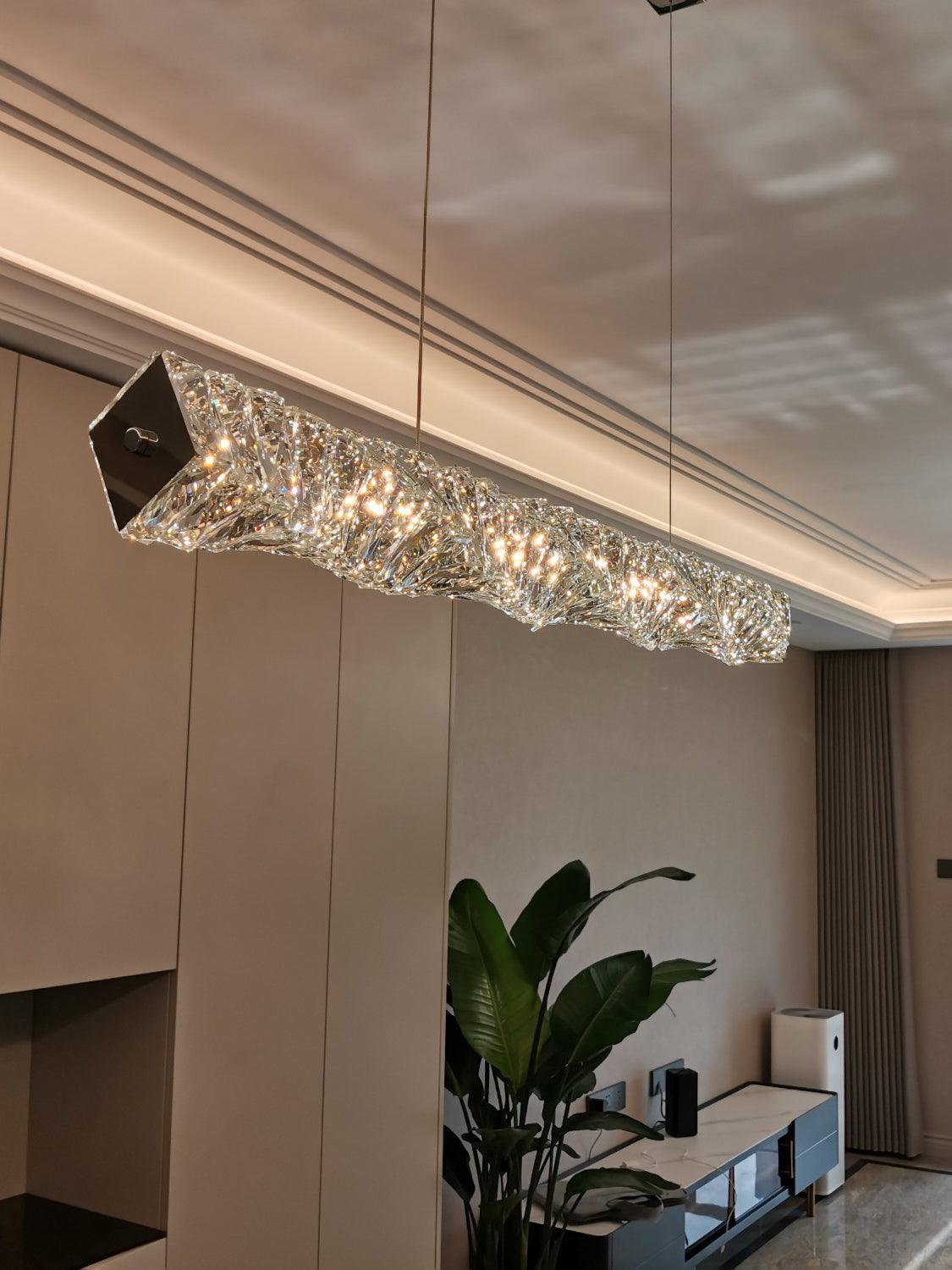 Ralenenna Crystal Pendant Light-Moonnatur
