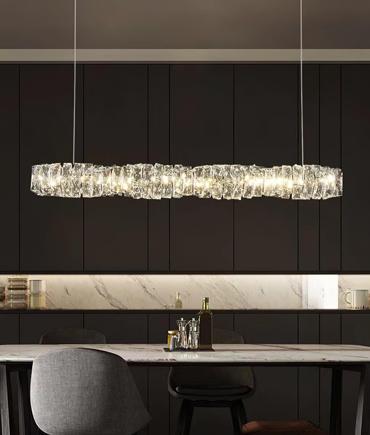 Ralenenna Crystal Pendant Light-Moonnatur