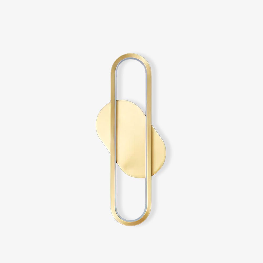 Garrowiel Brass Wall Light-Moonnatur