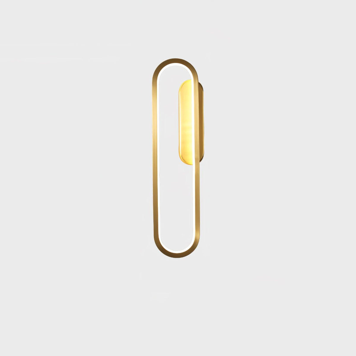 Garrowiel Brass Wall Light-Moonnatur