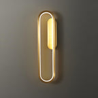 Garrowiel Brass Wall Light-Moonnatur