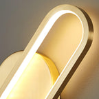 Garrowiel Brass Wall Light-Moonnatur