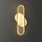 Garrowiel Brass Wall Light-Moonnatur
