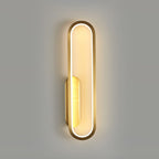 Garrowiel Brass Wall Light-Moonnatur
