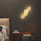 Garrowiel Brass Wall Light-Moonnatur