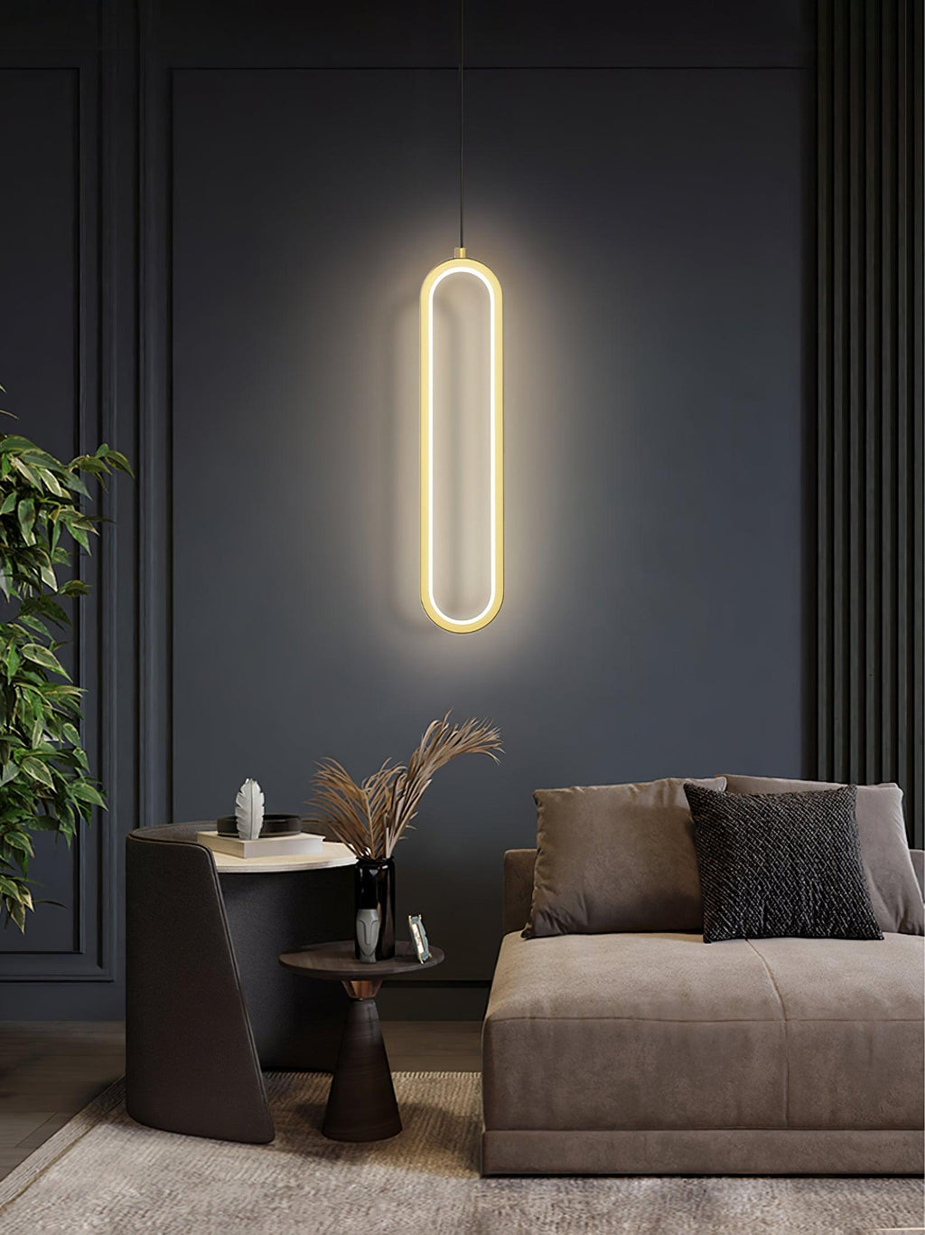 Jarvenara Brass Pendant Light-Moonnatur