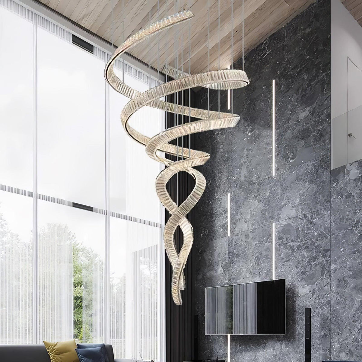 Altonhaven Crystal Pendant Light-Moonnatur