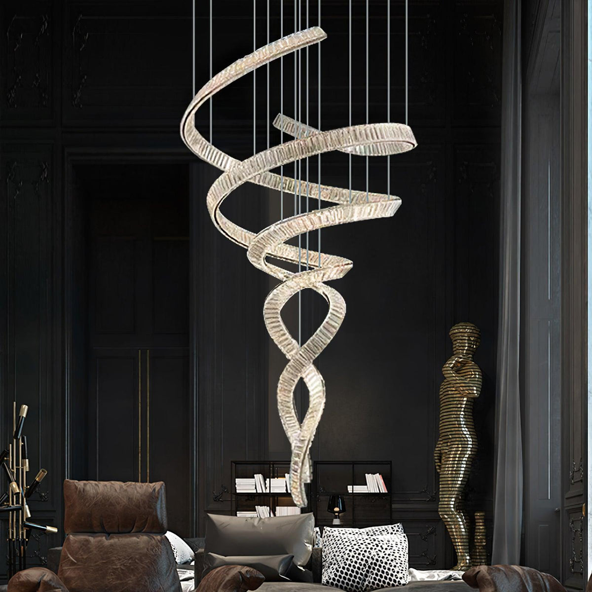 Altonhaven Crystal Pendant Light-Moonnatur