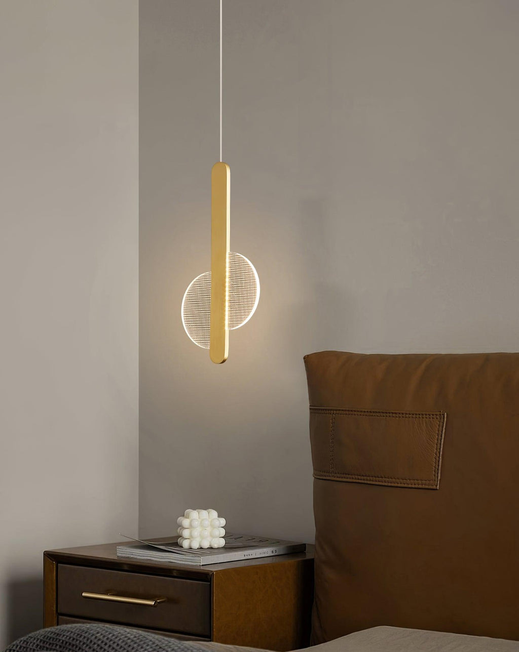 Valdenaelle Acrylic Pendant Light-Moonnatur