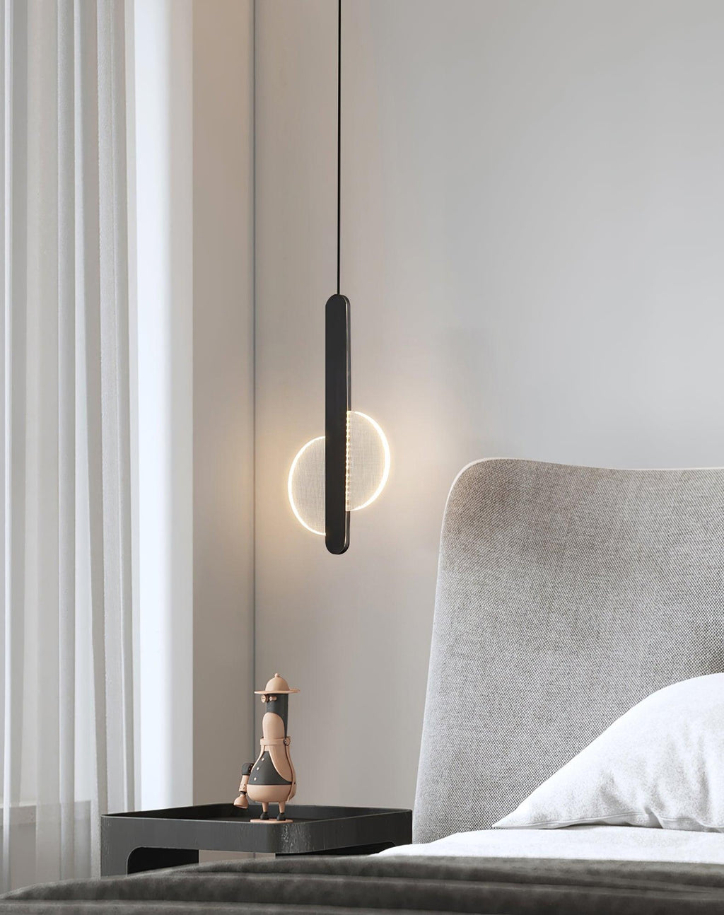 Valdenaelle Acrylic Pendant Light-Moonnatur