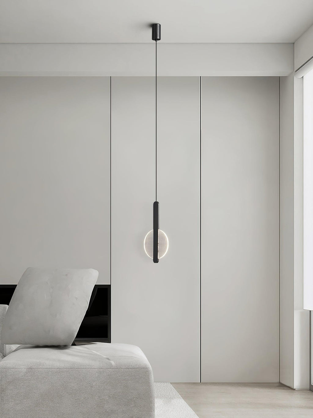Valdenaelle Acrylic Pendant Light-Moonnatur