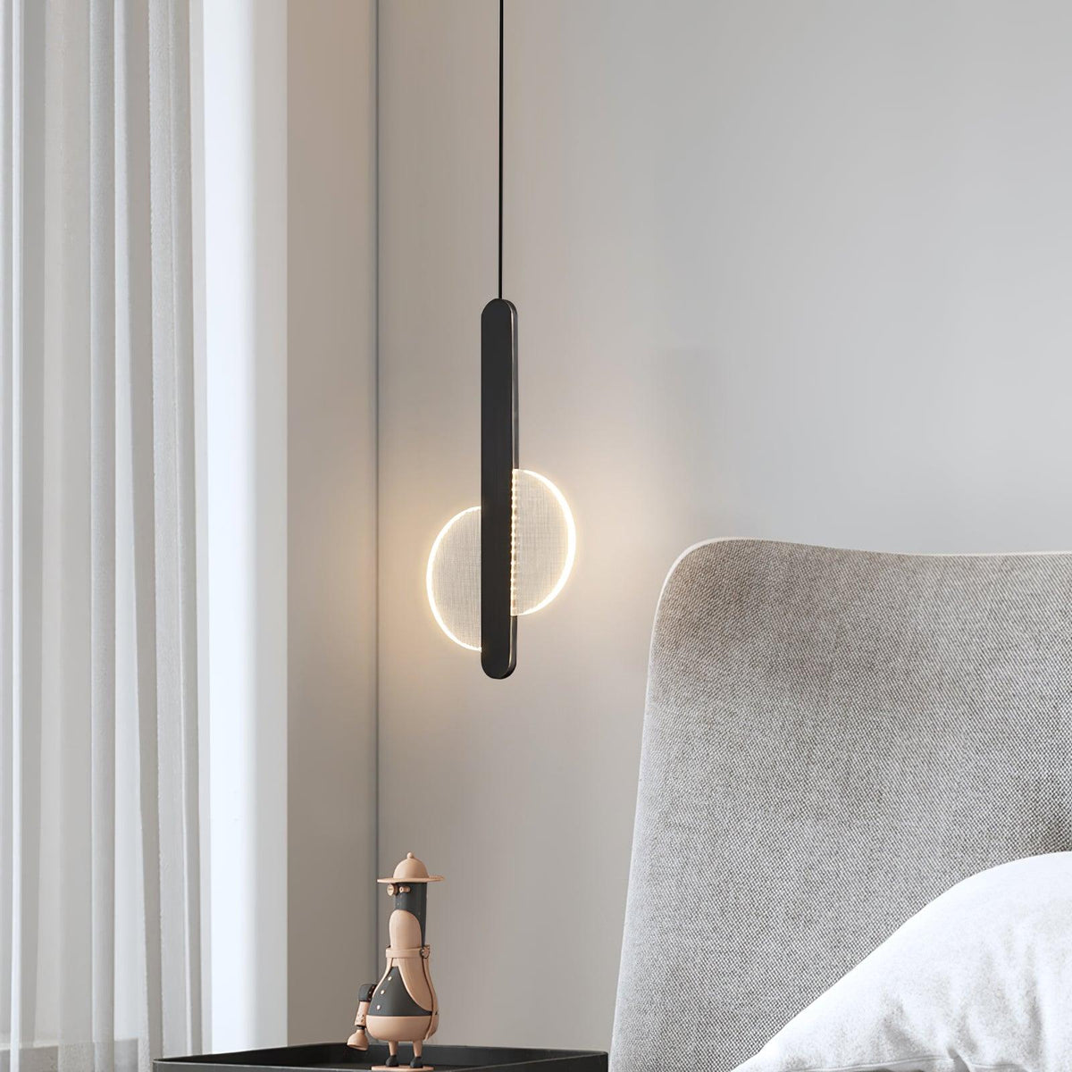 Valdenaelle Acrylic Pendant Light-Moonnatur