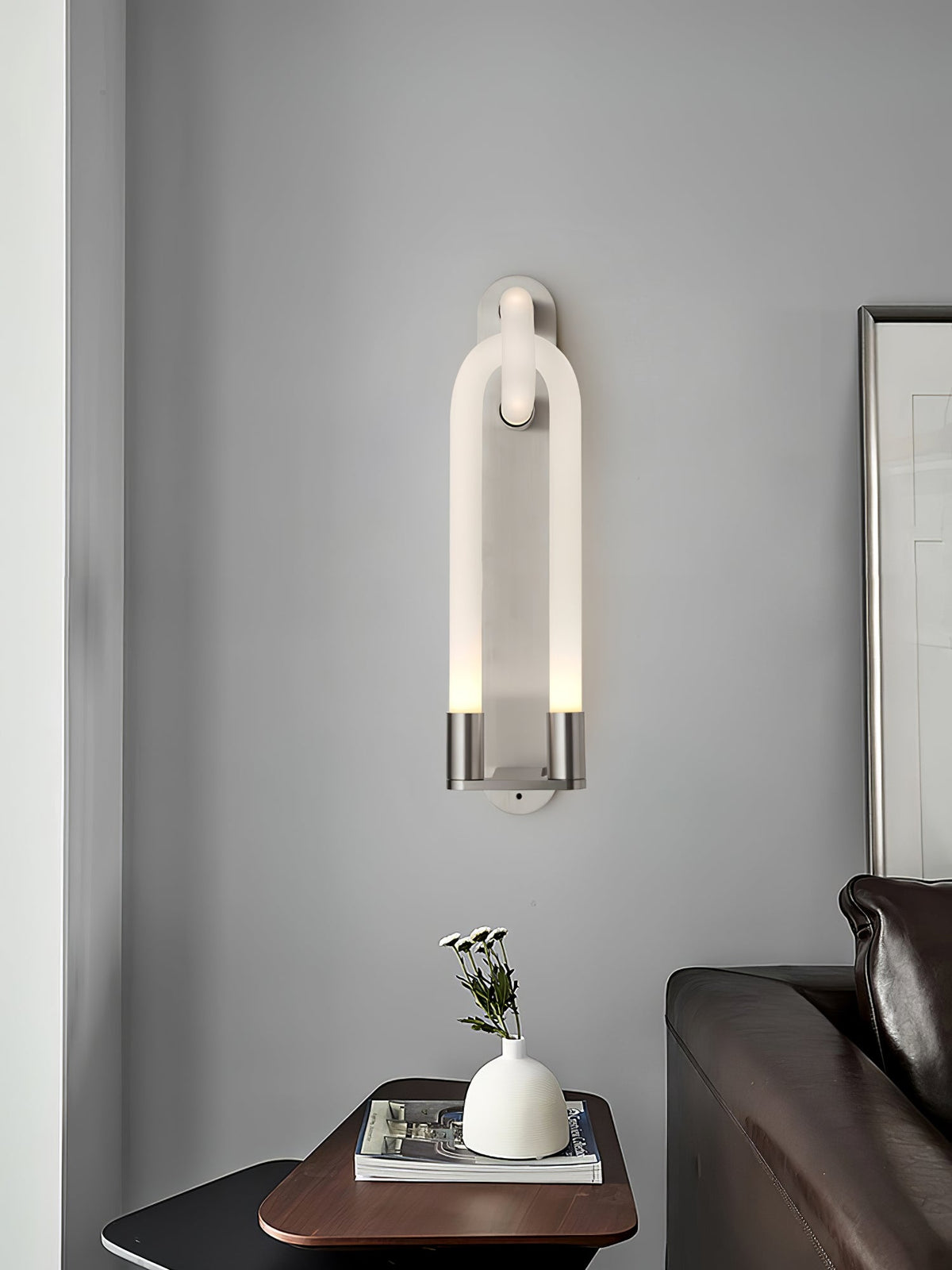 Norrelrose Acrylic Wall Light-Moonnatur