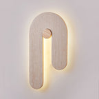 Rovenlyn Travertine Wall Light-Moonnatur