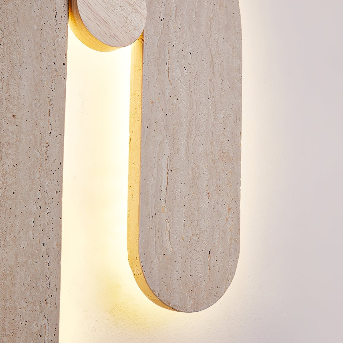Rovenlyn Travertine Wall Light-Moonnatur