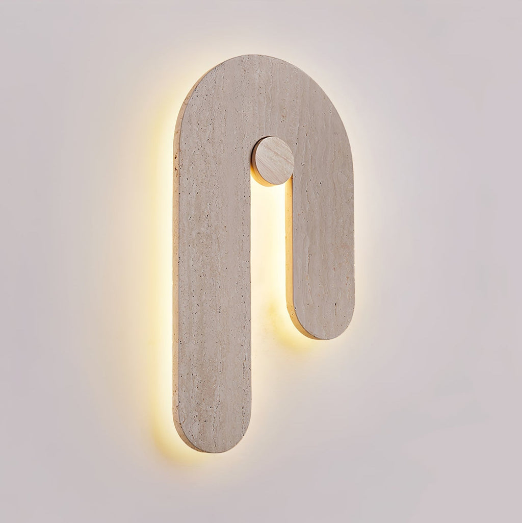 Rovenlyn Travertine Wall Light-Moonnatur