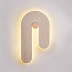 Rovenlyn Travertine Wall Light-Moonnatur