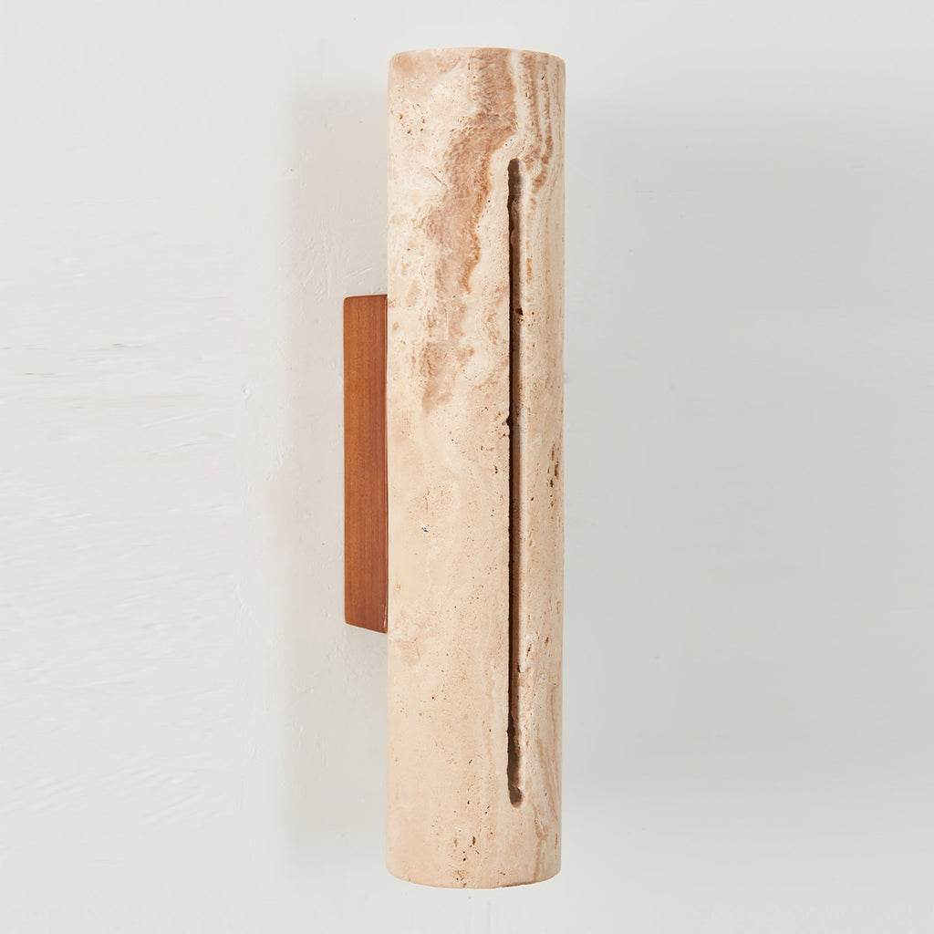 Baldengrove Travertine Wall Light-Moonnatur