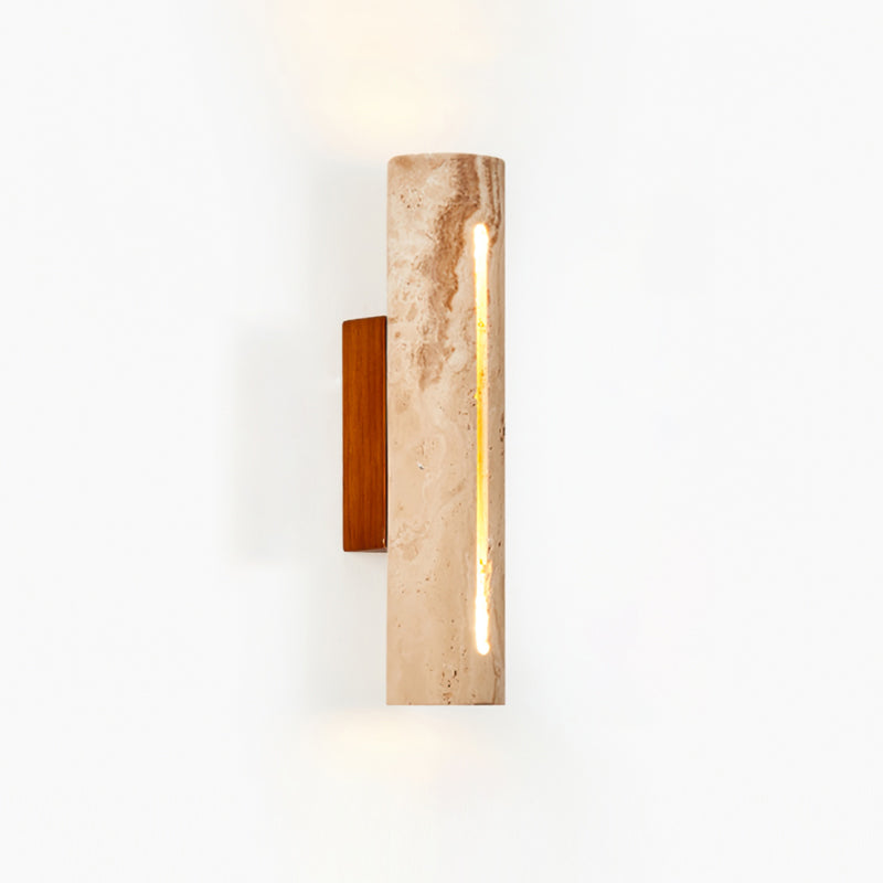 Baldengrove Travertine Wall Light-Moonnatur