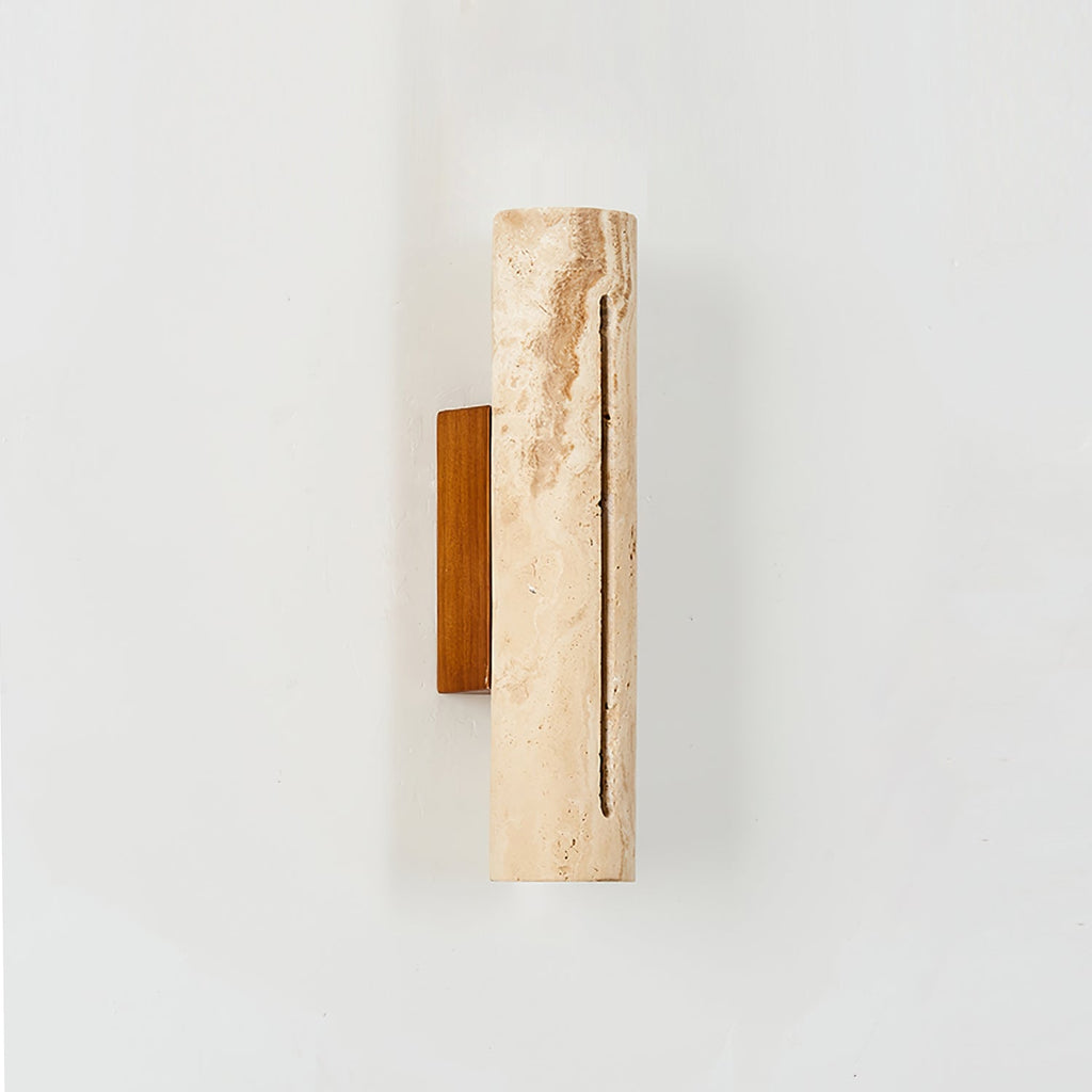 Baldengrove Travertine Wall Light-Moonnatur