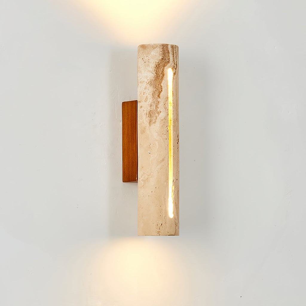 Baldengrove Travertine Wall Light-Moonnatur