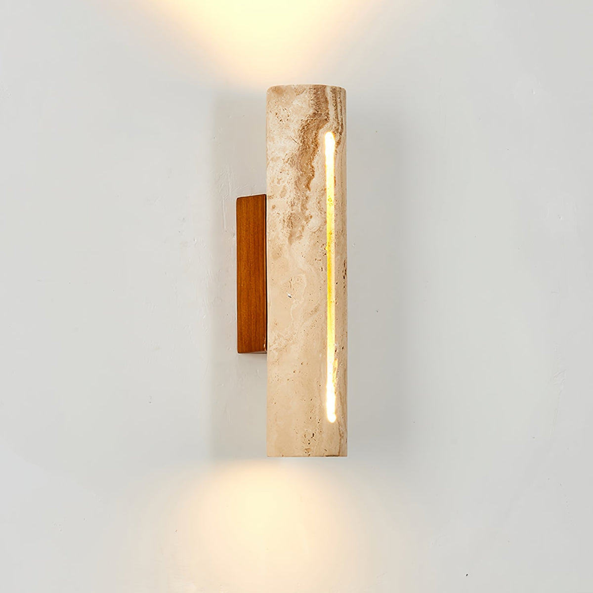 Baldengrove Travertine Wall Light-Moonnatur